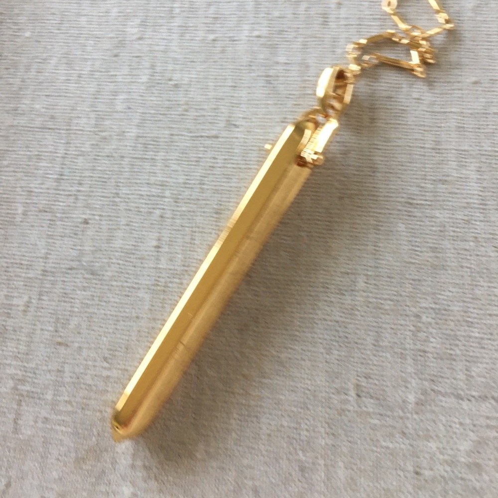 Sold Stella & Dot Rebel Pendant Necklace Chain - Picture 2 of 10